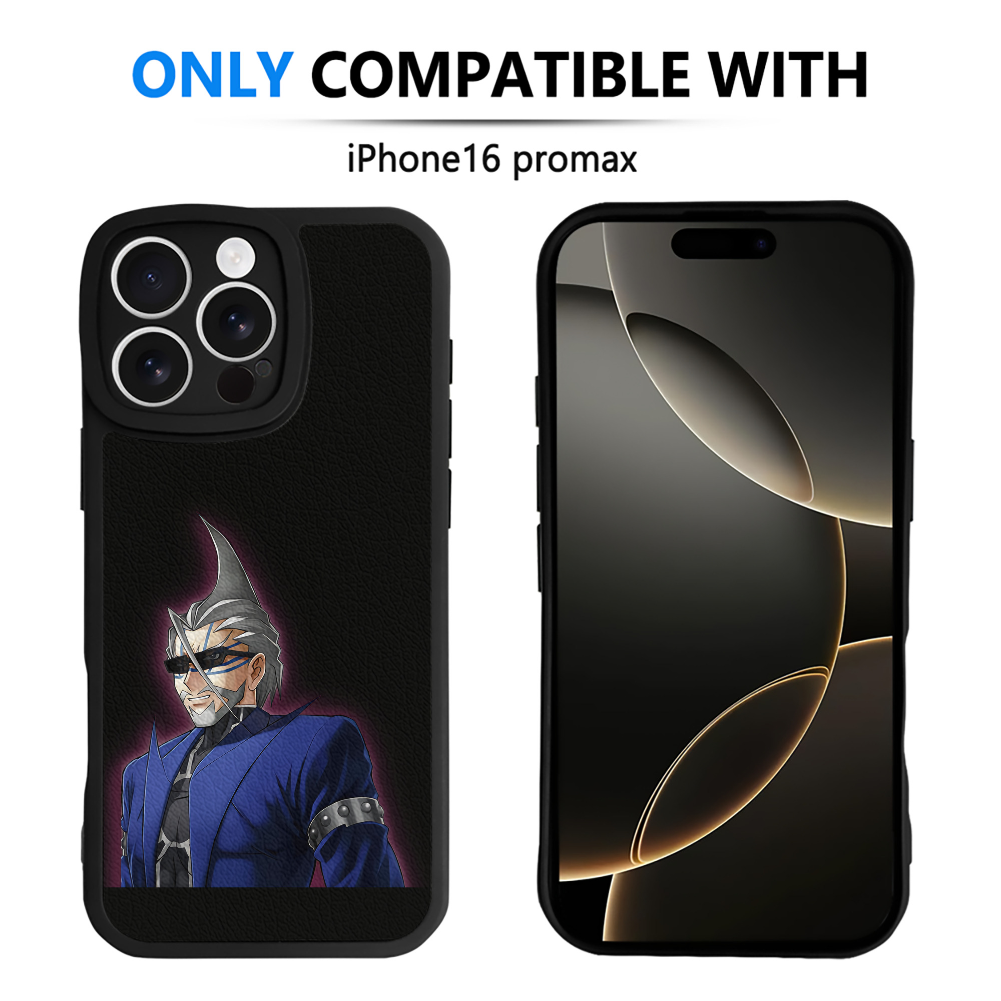 （画像用） 遊☆戯☆王 Yu-Gi-Oh! 【iPhone 16シリーズ対応】シリコンスマホケース（レザー調） 材質：シリコン